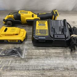 AS-IS DEWALT ATOMIC 20V MAX Cordless Brushless Oscillating Multi Tool Kit