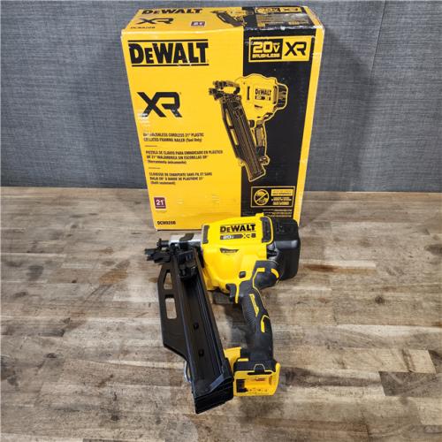 HOUSTON LOCATION - AS-IS DEWALT 20-Volt 21° Cordless Framing Nailer (Tool-Only)
