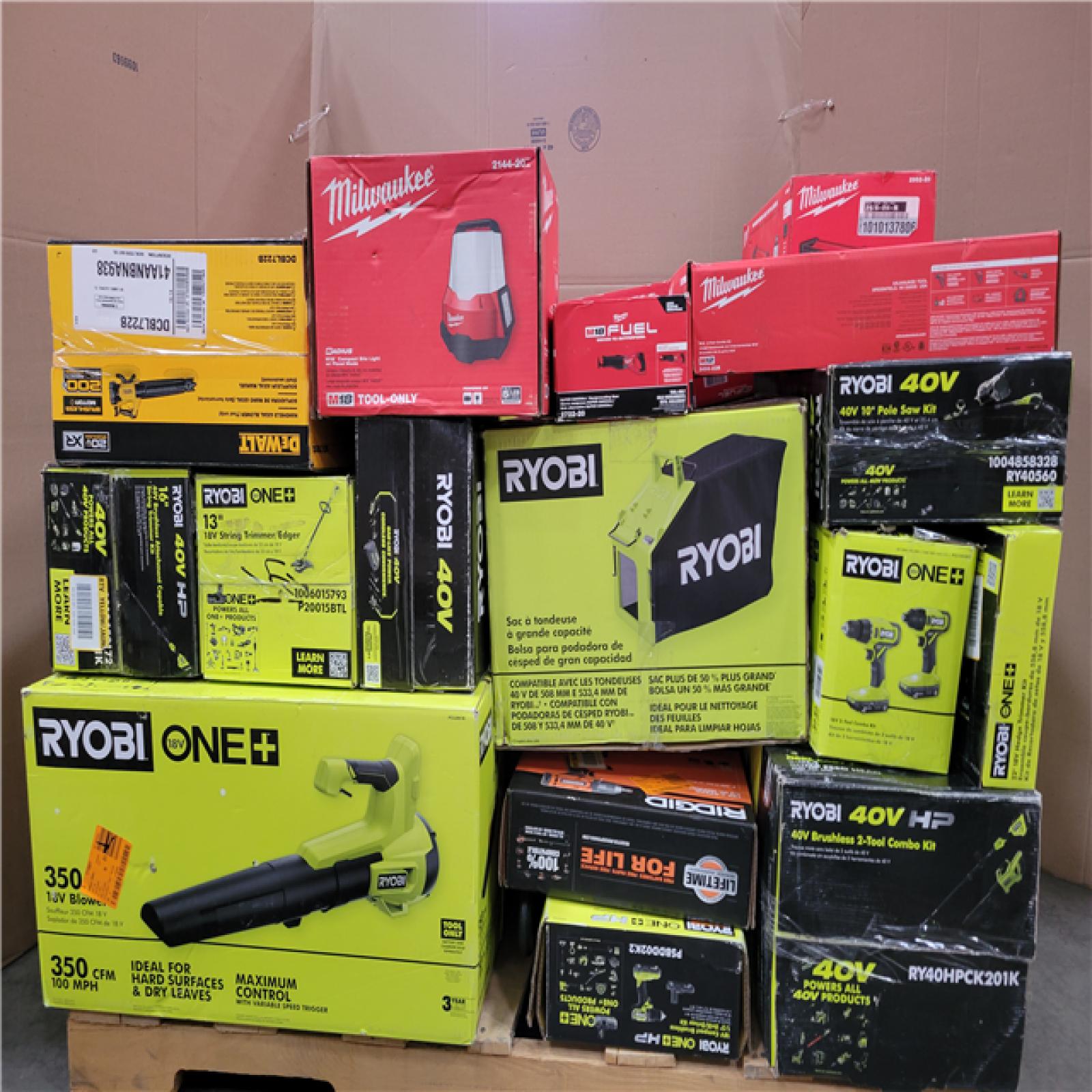 CALIFORNIA AS-IS TOOL PALLET