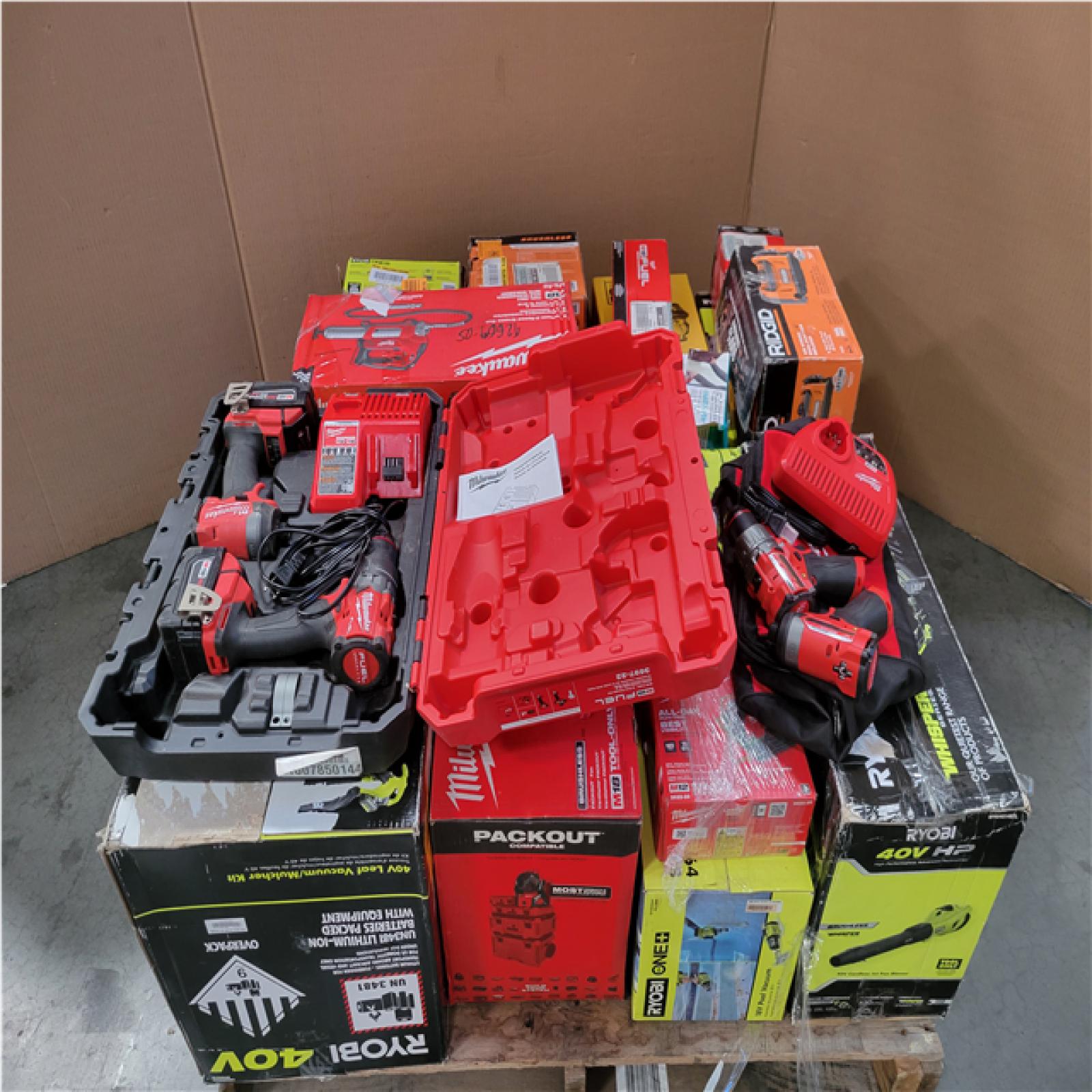 CALIFORNIA AS-IS TOOL PALLET