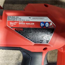 HOUSTON LOCATION - AS-IS (APPEARS LIKE NEW) Milwaukee M18 FUEL 18 Gauge Brad Nailer (TOOL ONLY)