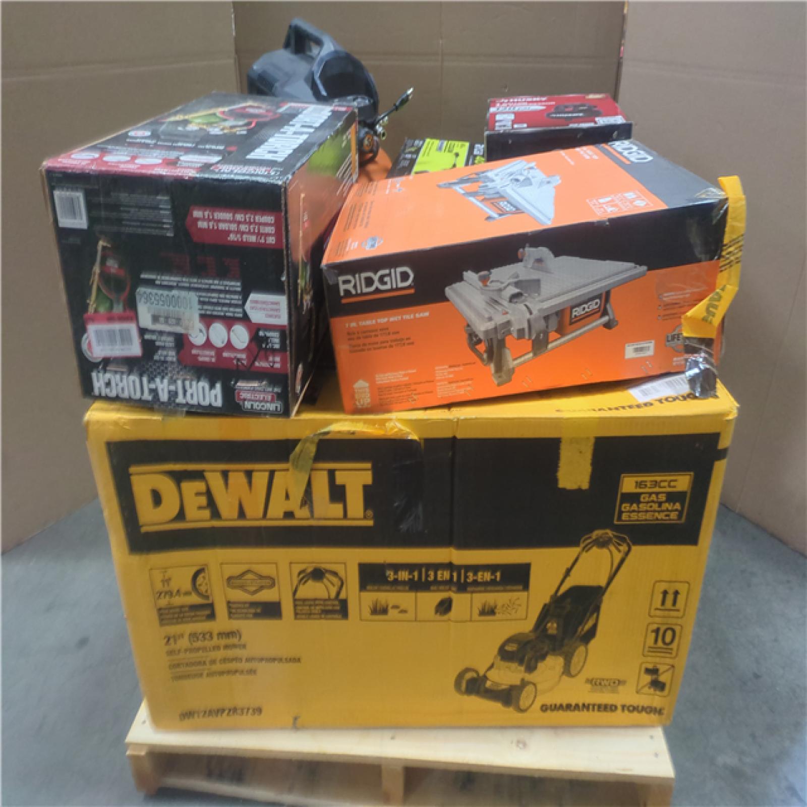 California AS-IS OUTDOOR POWER EQUIPMENT