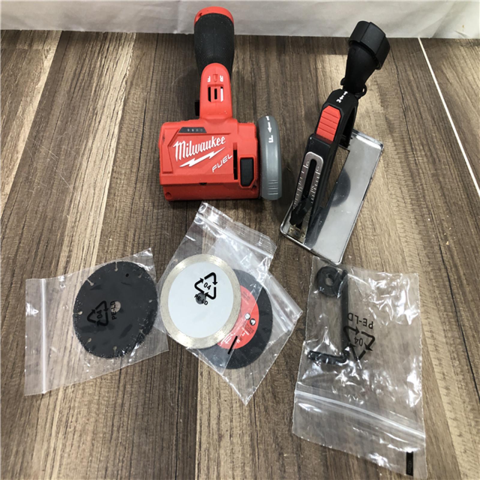 AS-IS Milwaukee FUEL 12V Lithium-Ion Brushless Cordless 3 in. Cut Off Saw (Tool-Only)