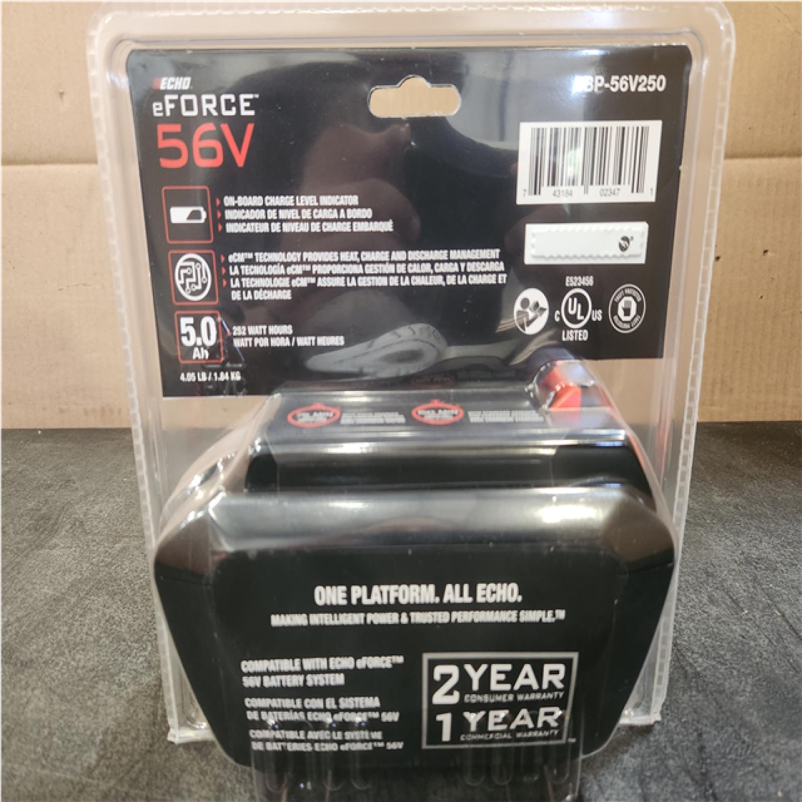 Phoenix SEALED ECHO 56V High-Capacity 5.0Ah Lithium-Ion Battery with eCM Battery Management Technology and On-Board Fuel Charge Gauge