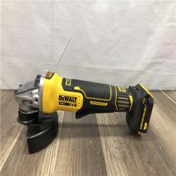 AS-IS DEWALT 20V XR Cordless 4-1/2. in. to 5 in. Variable Speed Angle Grinder (Tool Only)