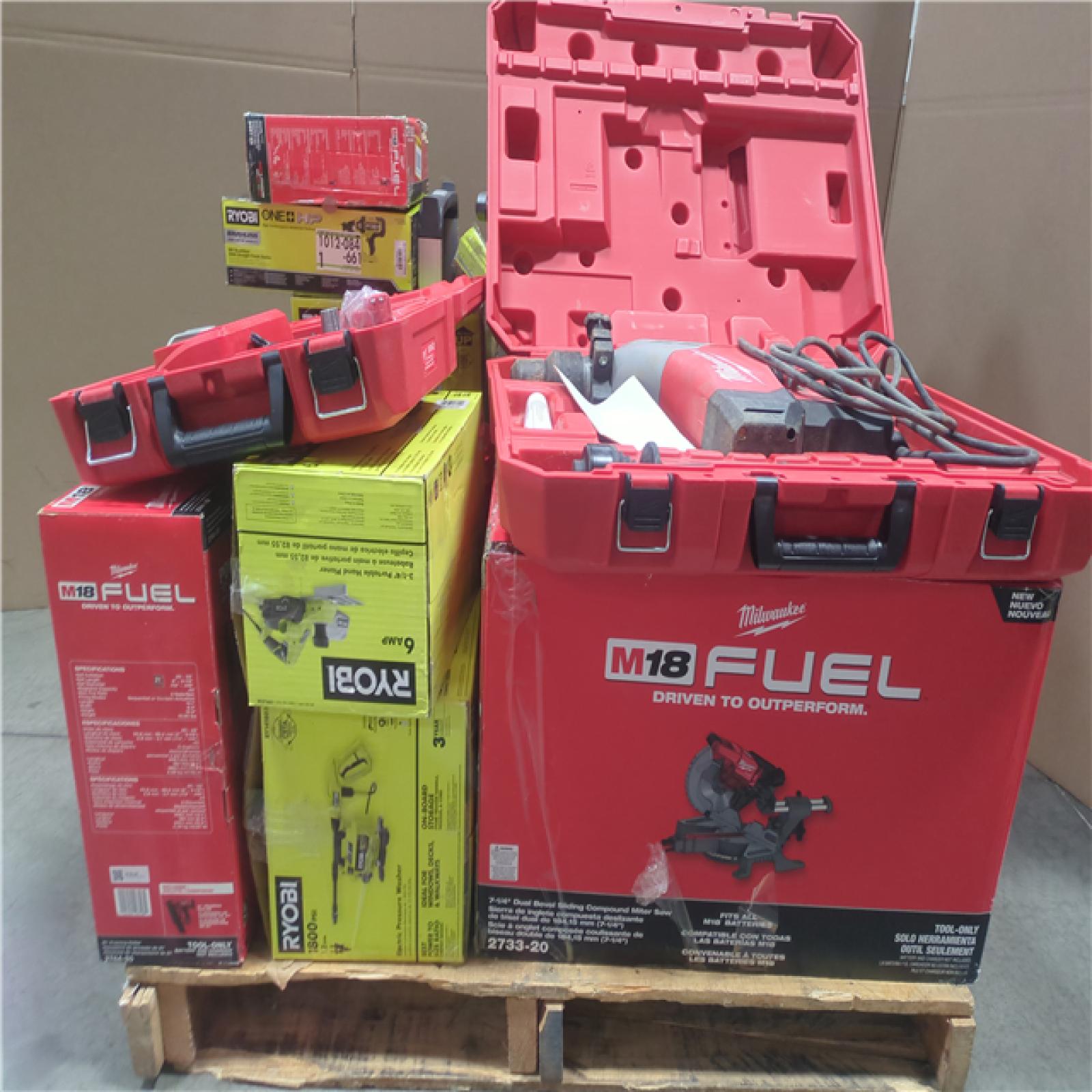 CALIFORNIA AS-IS TOOL PALLET