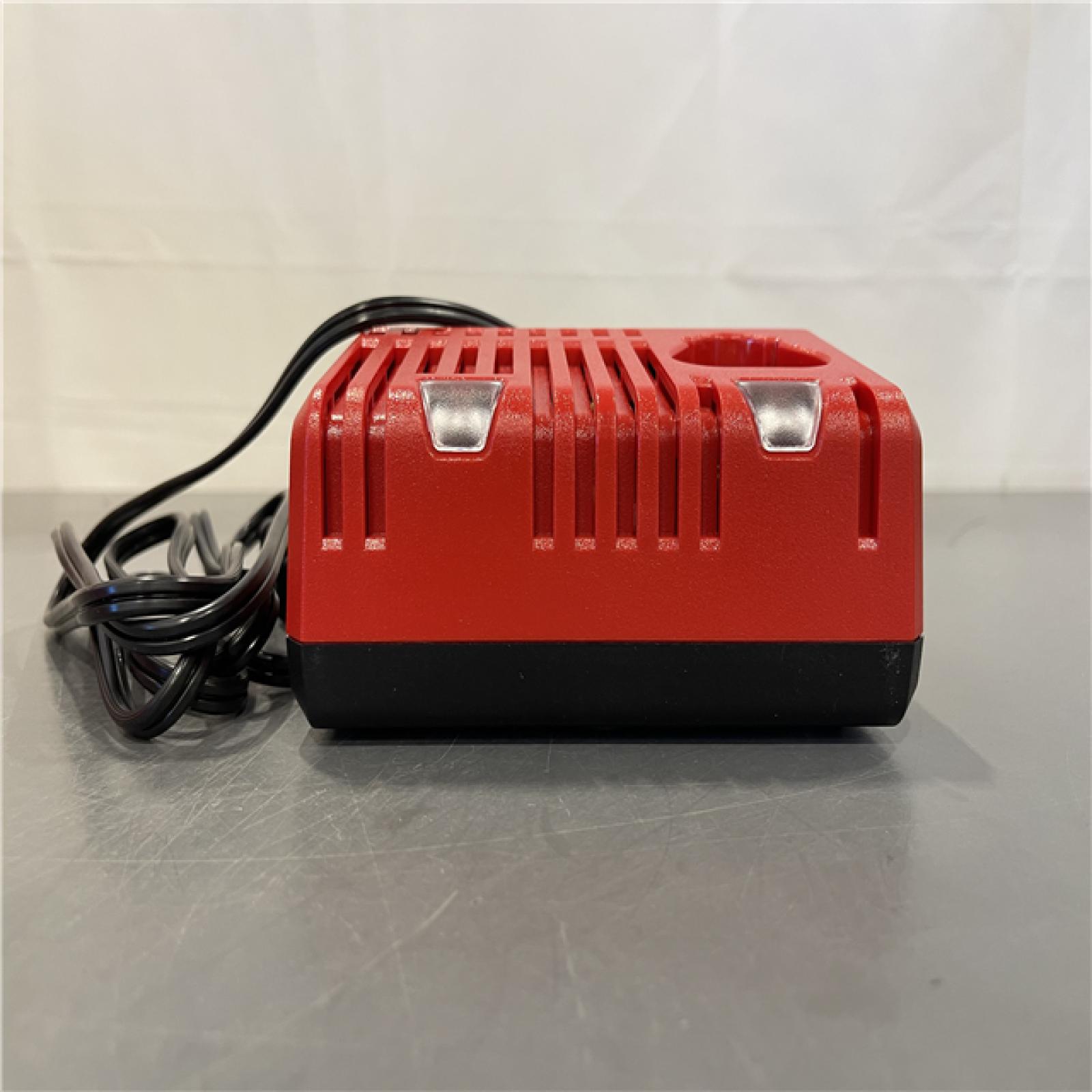 AS-IS - Milwaukee M12 and M18 12-Volt/18-Volt Lithium-Ion Multi-Voltage Rapid Battery Charger