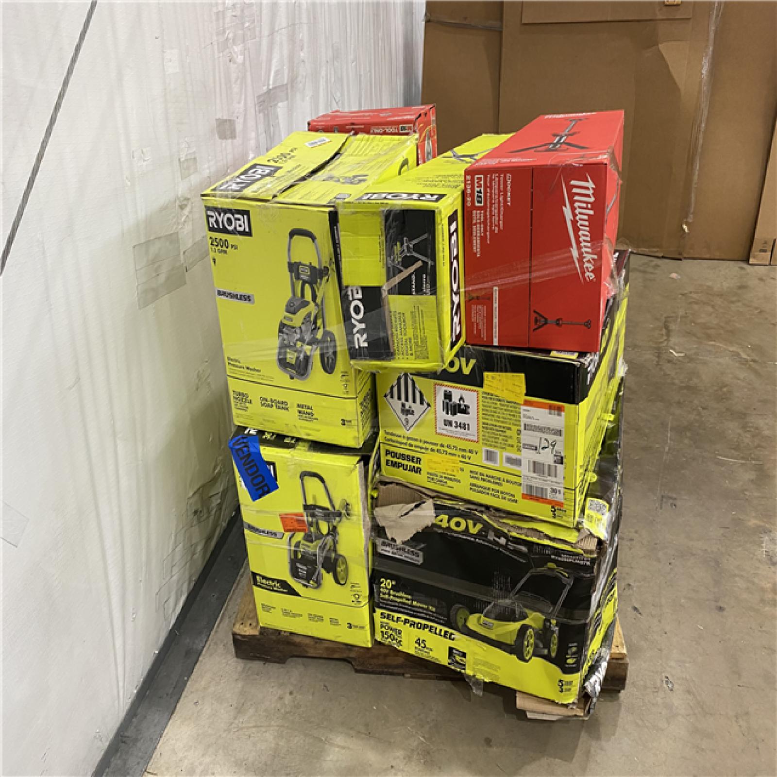Houston Location - AS-IS Tool Pallet