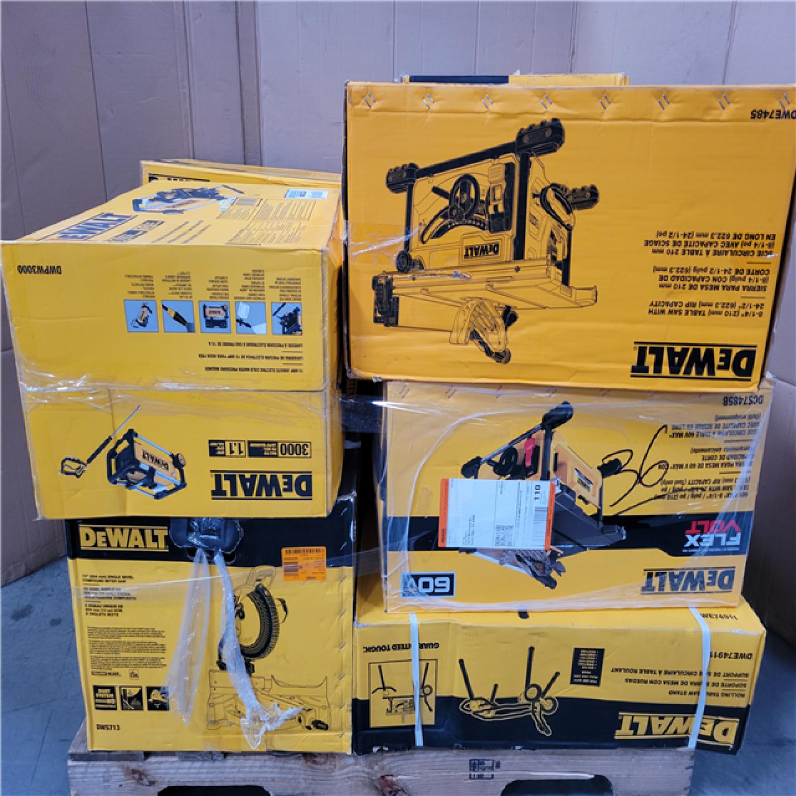 CALIFORNIA AS-IS TOOL PALLET