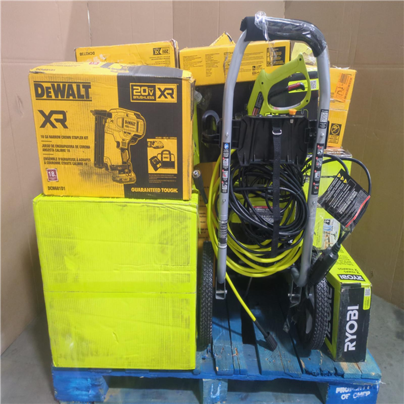 CALIFORNIA AS-IS TOOL PALLET