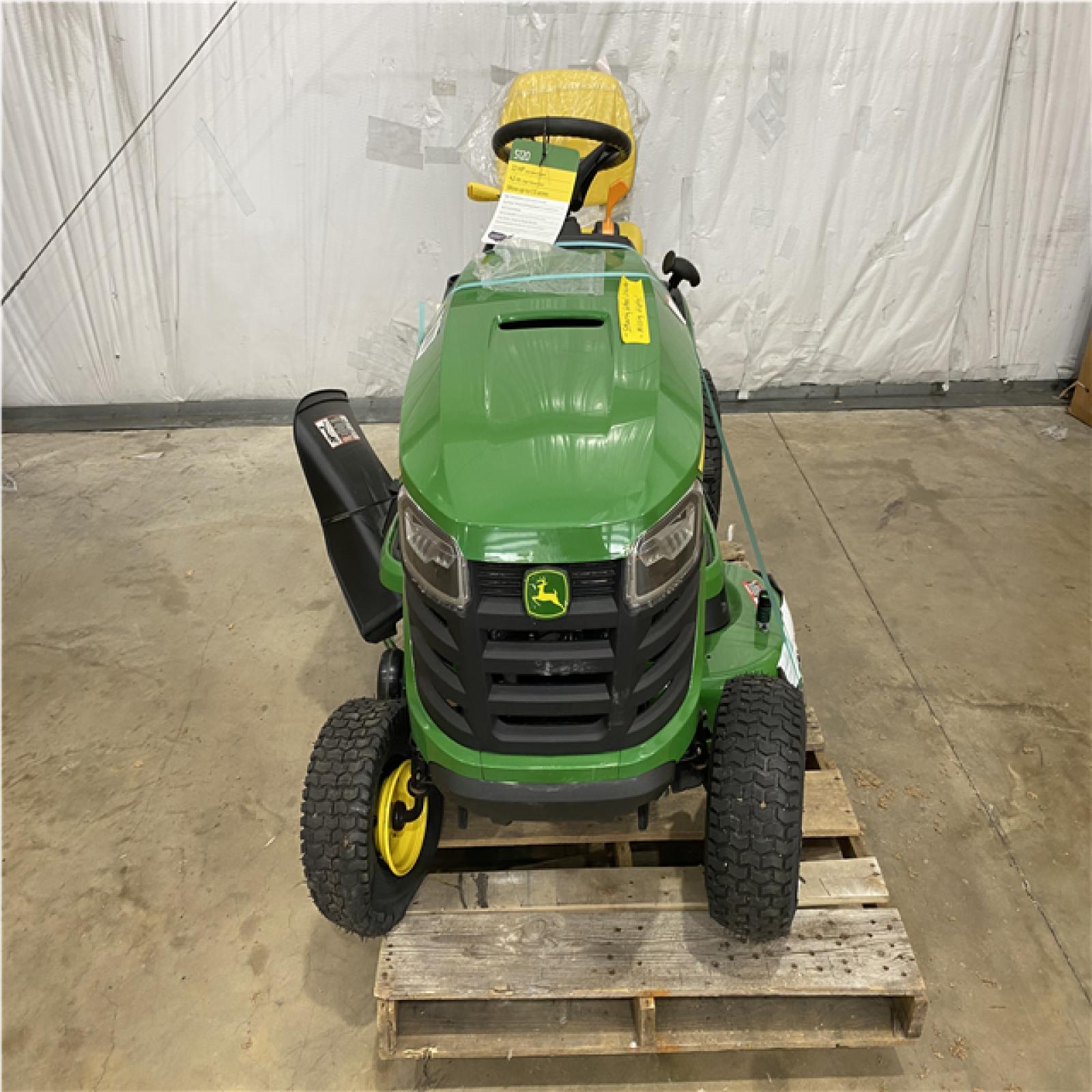 Houston Location - AS-IS Outdoor Power Equipment JOHN DEERE S120 42 INCH SIT DOWN MOWER