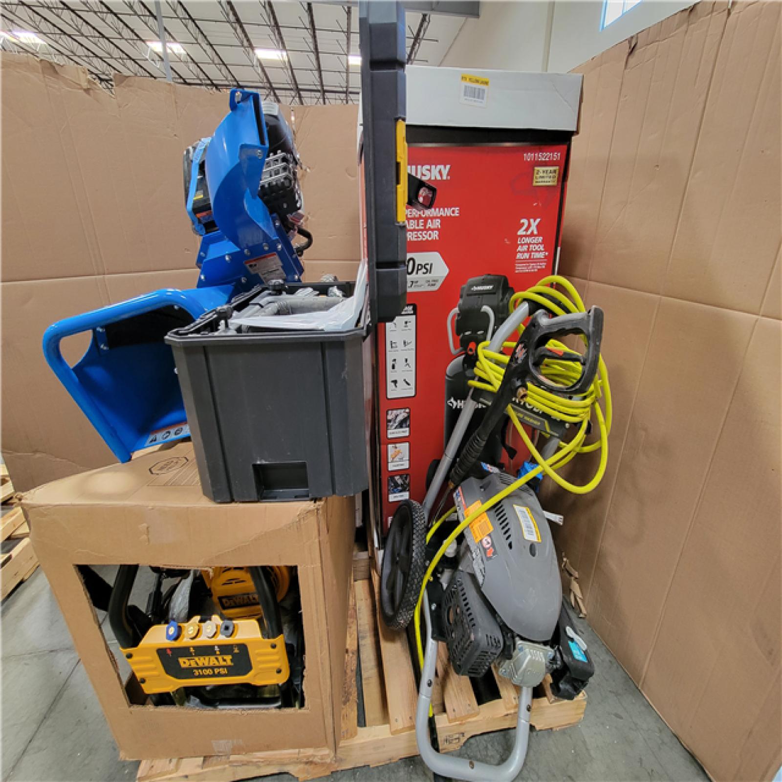 CALIFORNIA AS-IS OUTDOOR POWER EQUIPMENT