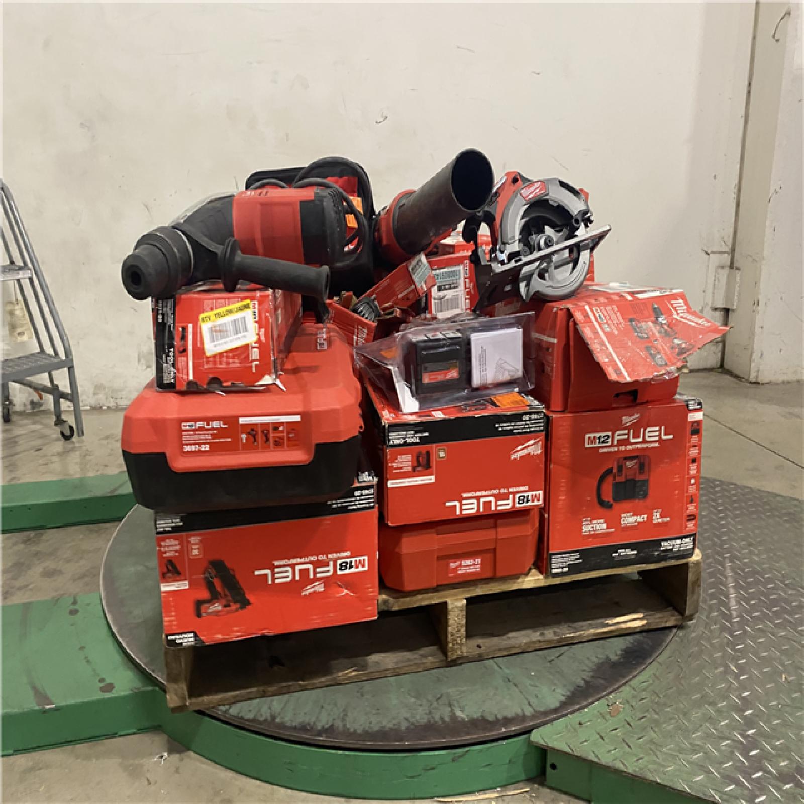 Dallas Location - As-Is MILWAUKEE Tool Pallet