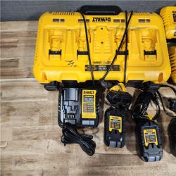 HOUSTON LOCATION - AS - IS DEWALT BATTERY CHARGER PACK QTY - 7
