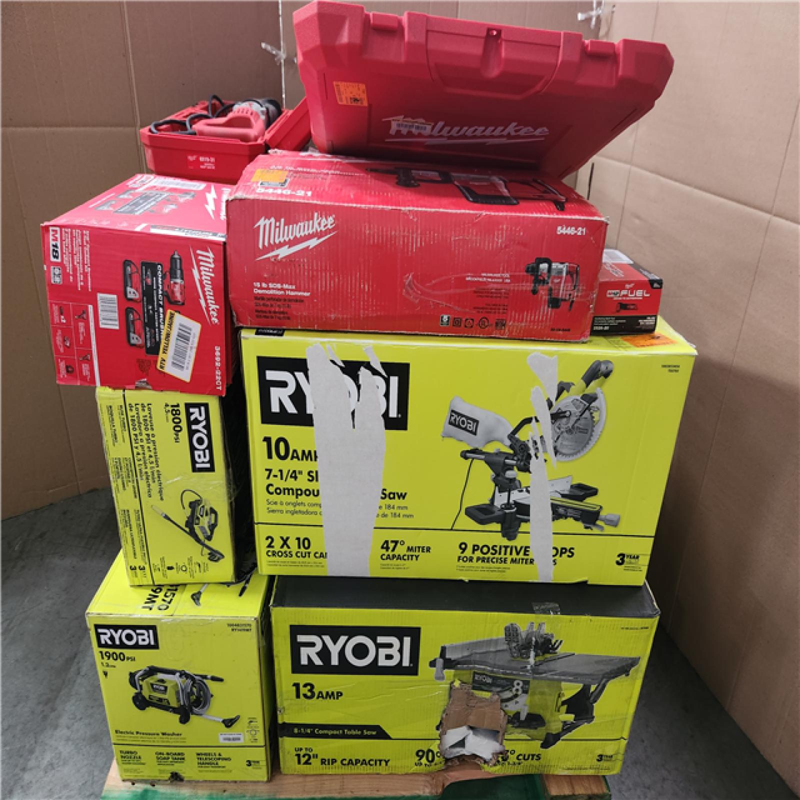 CALIFORNIA AS-IS TOOL PALLET