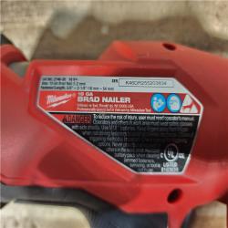 HOUSTON LOCATION - AS - IS Milwaukee FUEL 18-Volt Lithium-Ion Brushless Cordless Gen II 18-Gauge Brad Nailer (Tool-Only)