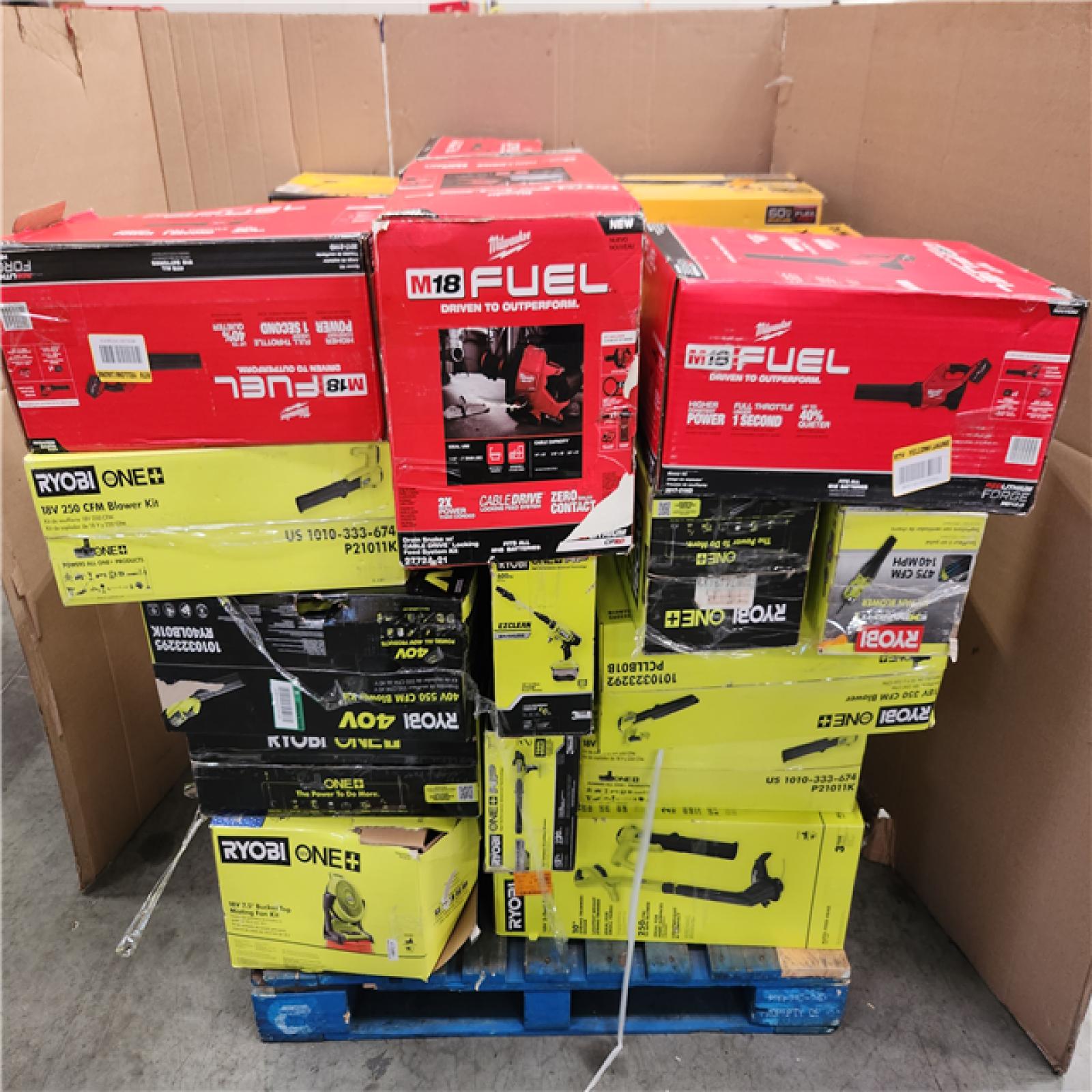 CALIFORNIA AS-IS TOOL PALLET
