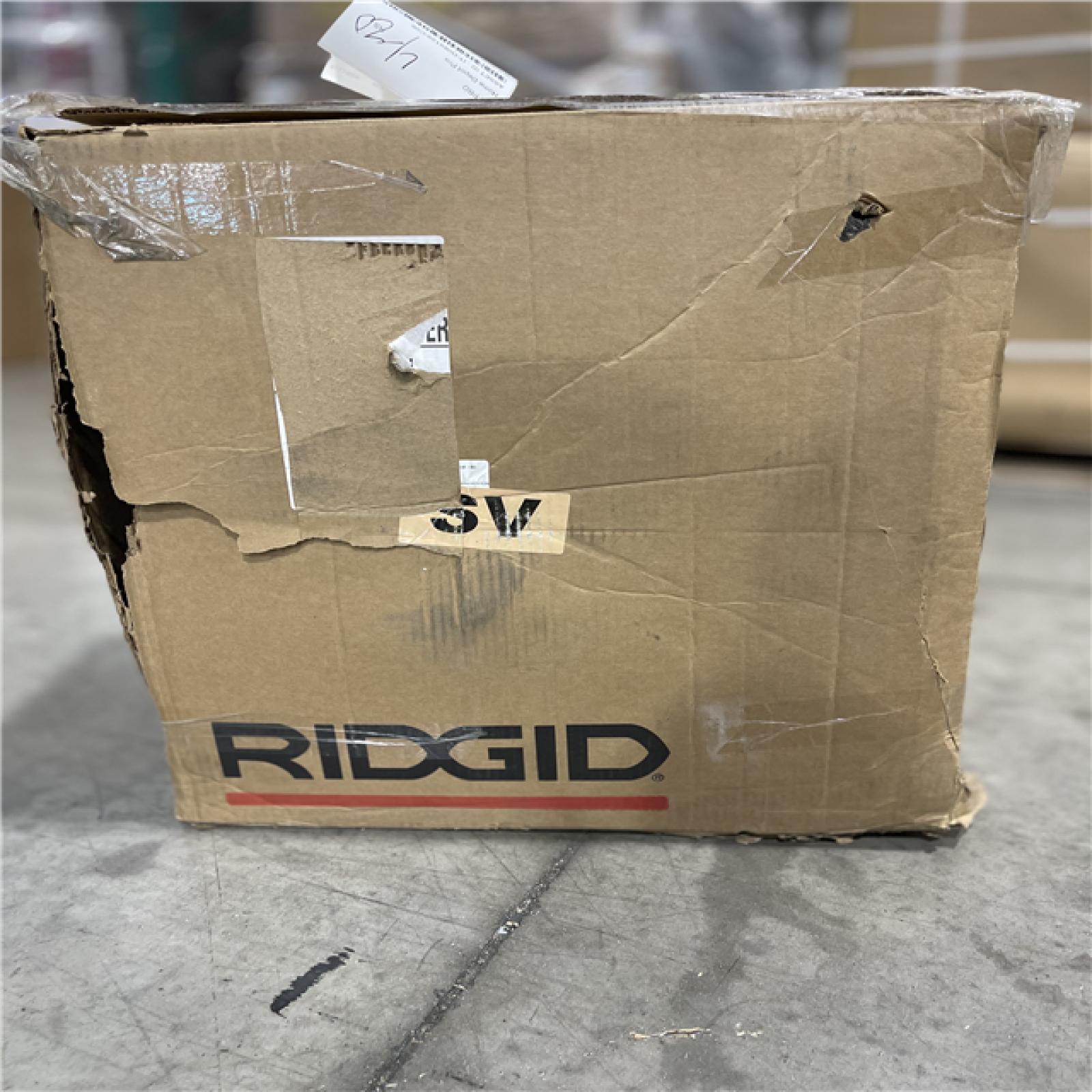 AS-IS - RIDGID K-400 Drain Cleaning Snake Auger Machine  C-45 IW 1/2 in. x 75 ft. Cable inside Drum