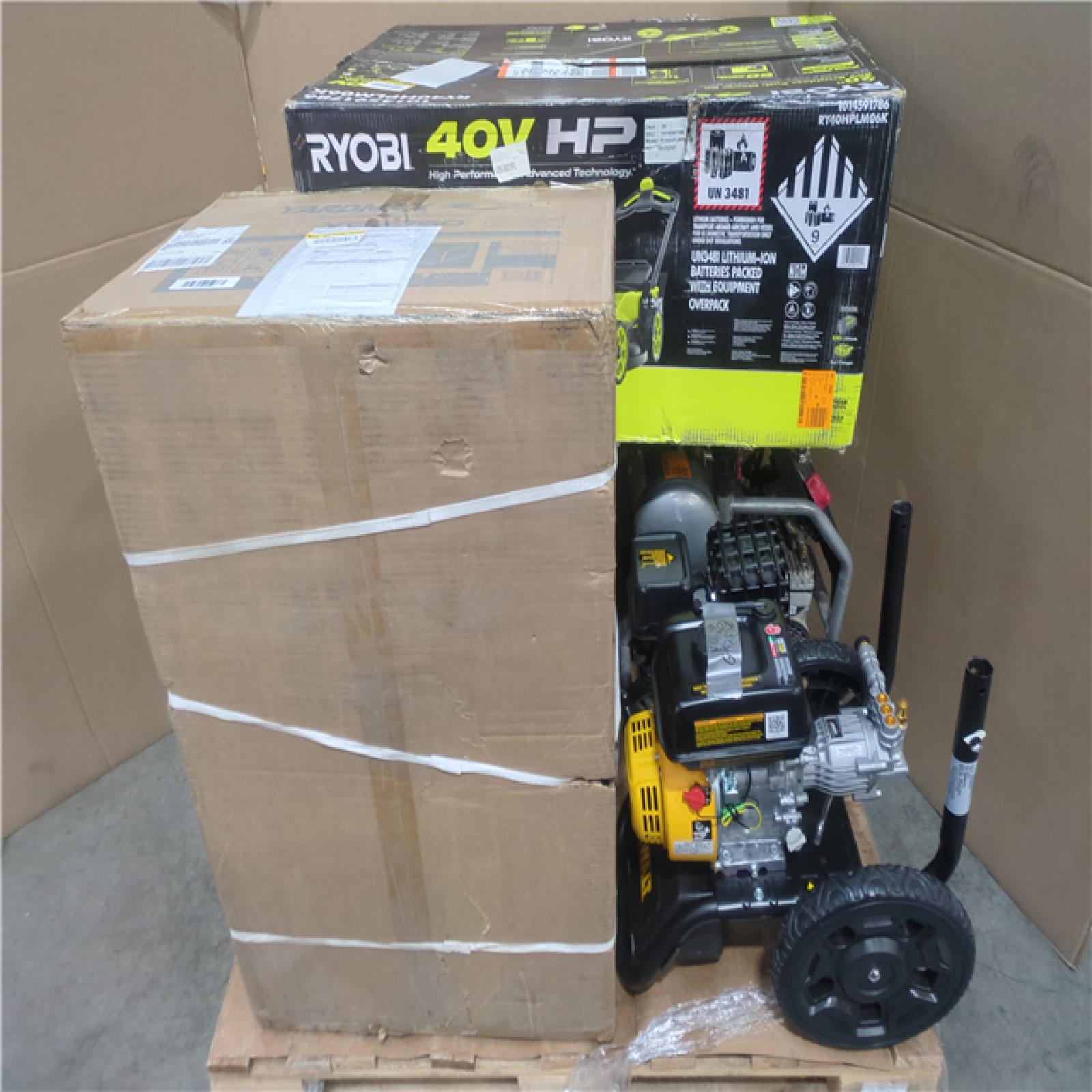 CALIFORNIA AS-IS OUTDOOR POWER EQUIPMENT