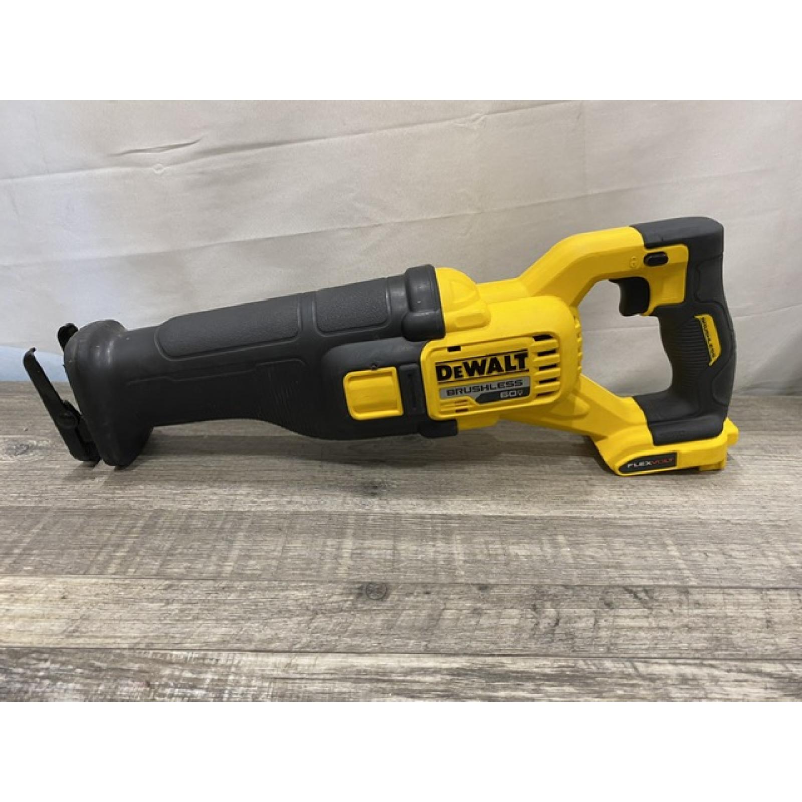 AS-IS DEWALT FLEXVOLT 60V MAX Cordless Brushless Reciprocating Saw (Tool Only)