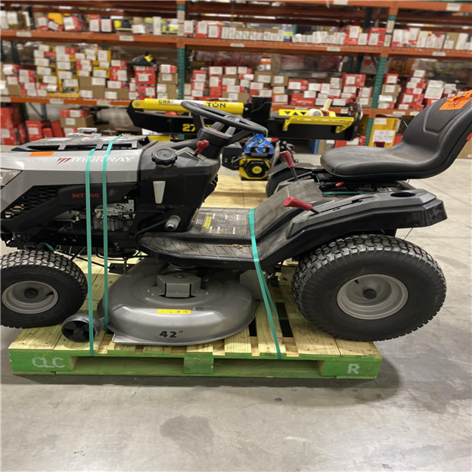 Dallas Location - As-Is Murray MT100 42 in. 13.5 HP Gas Riding Lawn Tractor Mower