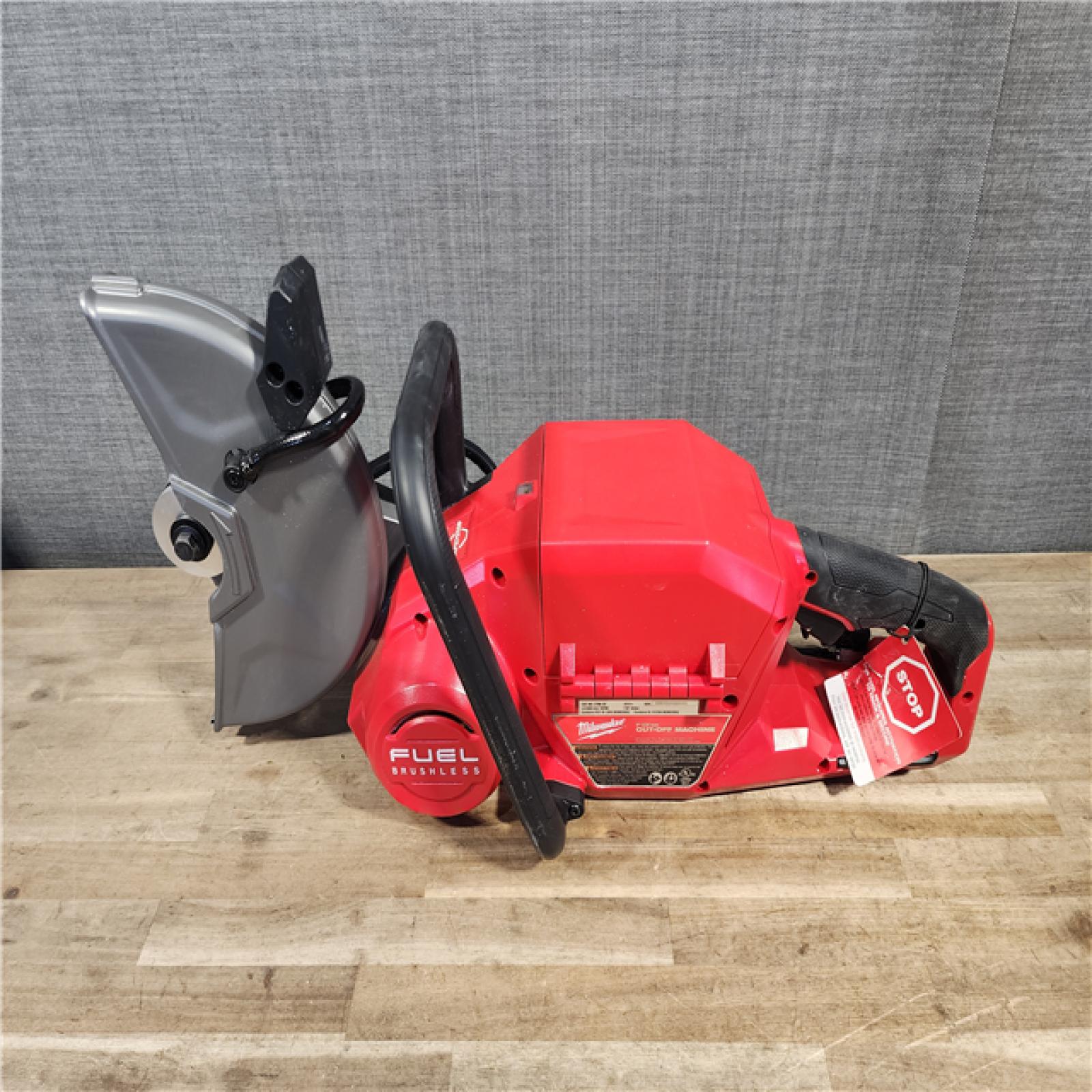 HOUSTON LOCATION - AS-IS Milwaukee M18 FUEL 9 Cut-Off Saw with ONE-KEY (TOOL ONLY)