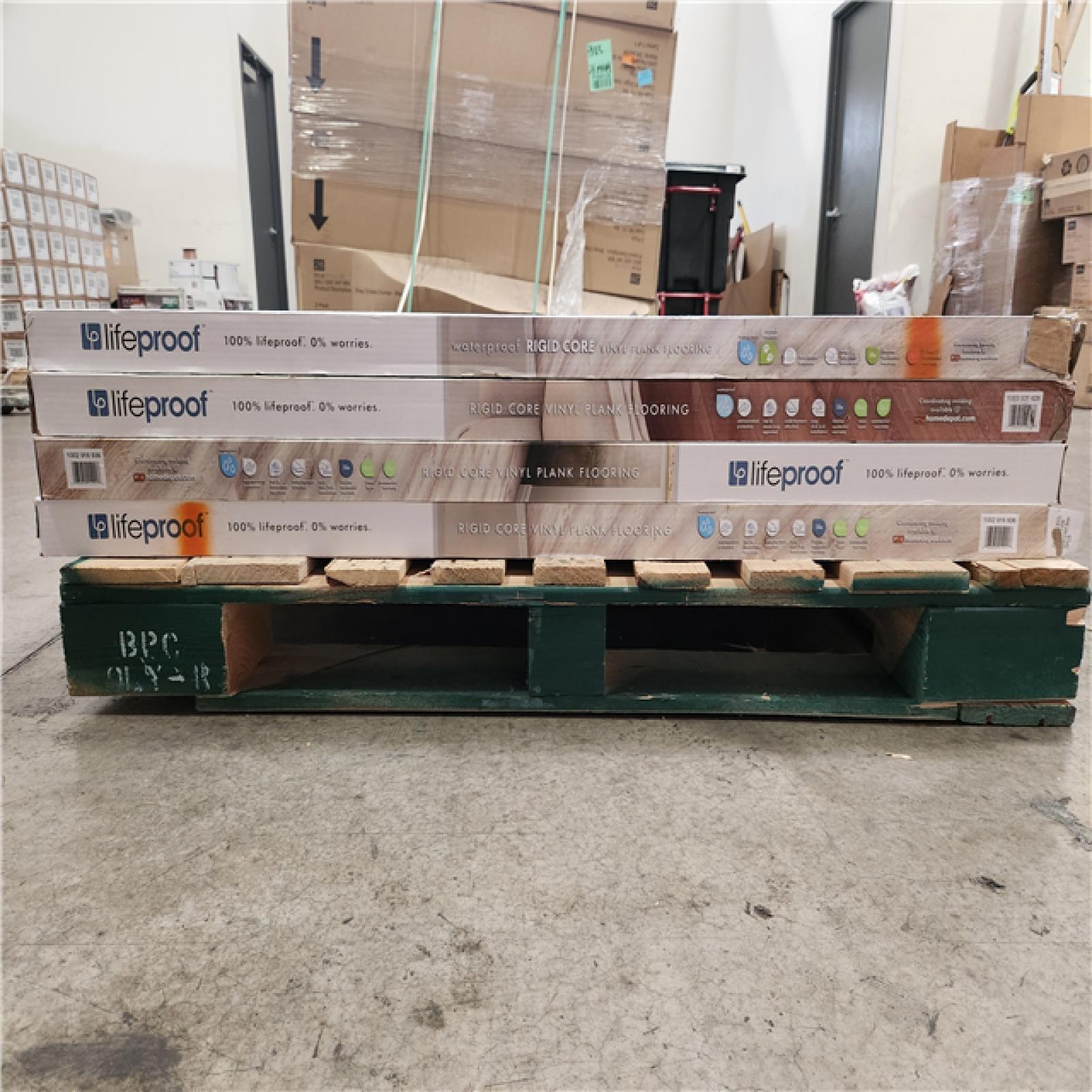 Phoenix Location Lifeproof Chiffon Lace Oak 6 MIL x 8.7 in. W x 48 in. L Click Lock Waterproof Luxury Vinyl Plank Flooring (260 sqft 13 case) (1 Fresh Oak 6 MIL)