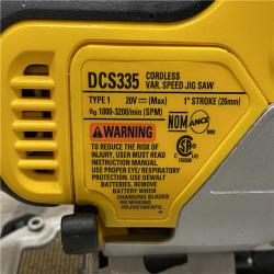 AS-IS DEWALT 20V MAX XR Cordless Barrel Grip Jigsaw (Tool Only)