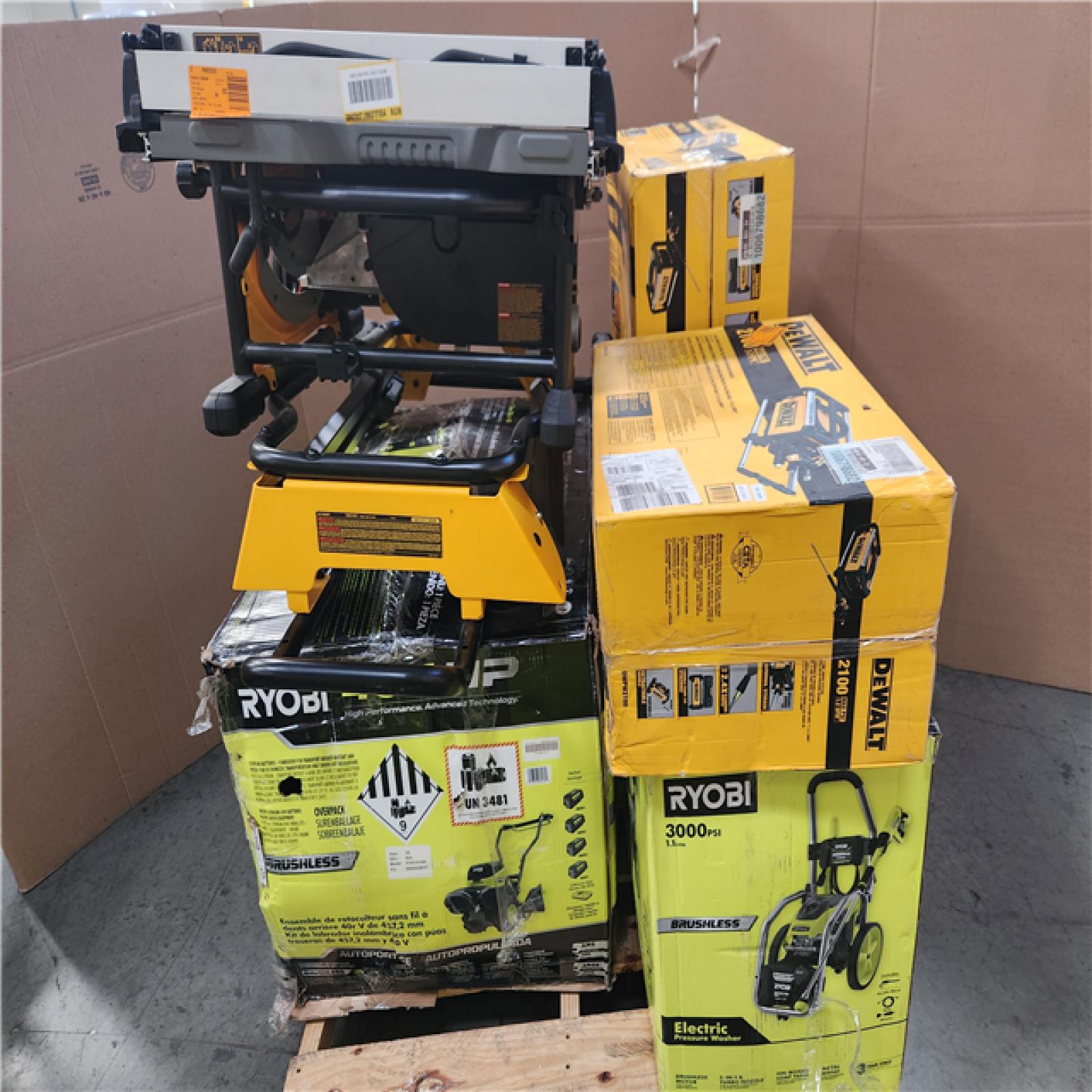 CALIFORNIA AS-IS TOOL PALLET