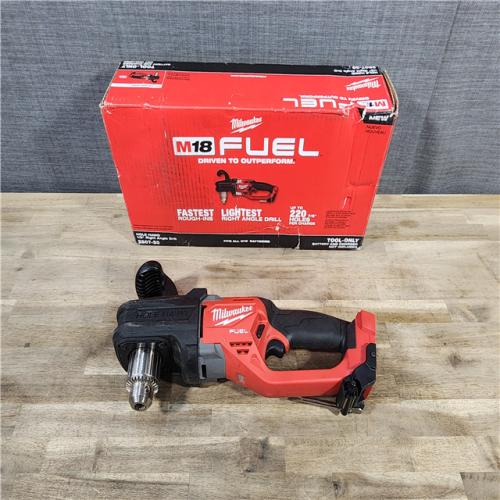 HOUSTON LOCATION - AS-IS Milwaukee M18 18V Fuel Hole Hawg 1/2  Right Angle Drill 2807-20 (TOOL ONLY)