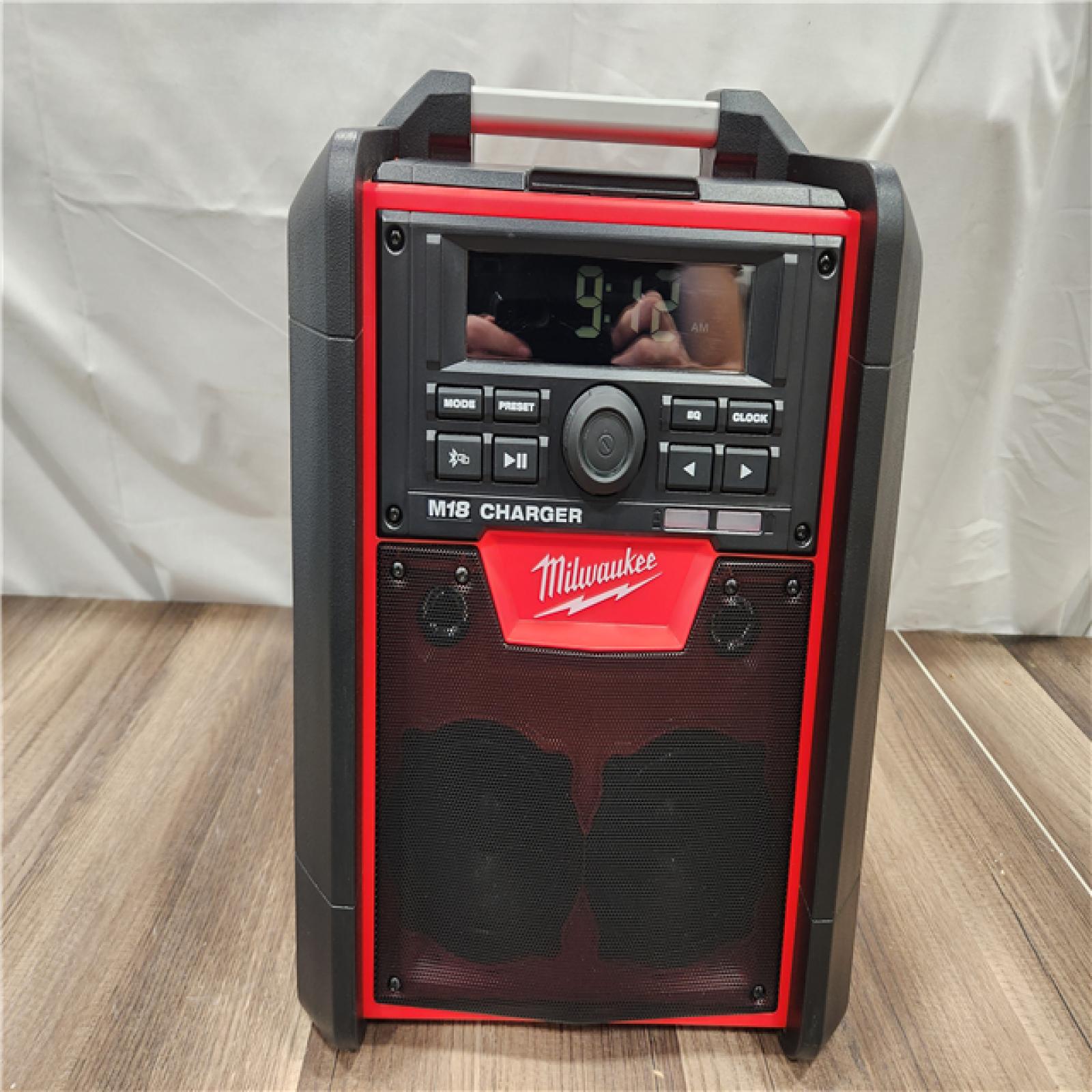 AS-IS- Milwaukee M18 Lithium-Ion Cordless Jobsite Radio/Charger