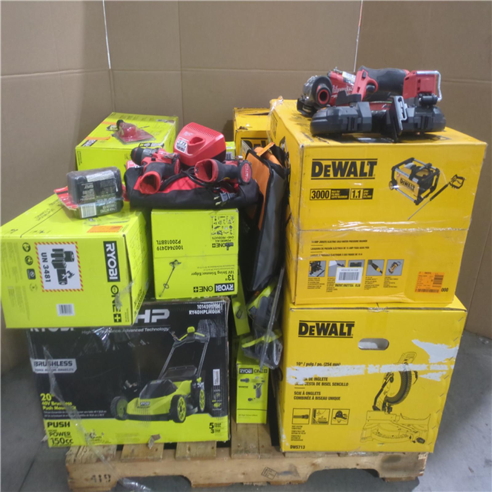 CALIFORNIA AS-IS TOOL PALLET