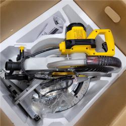 NEW! DEWALT 15 Amp Corded 12 in. Single Bevel Compound Miter Saw