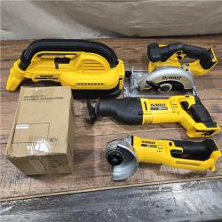 GOOD- DEWALT 20-Volt Max Lithium-Ion 10-Tool Cordless Combo Kit with Two 2.0 Ah Batteries, Charger and 2 Bags