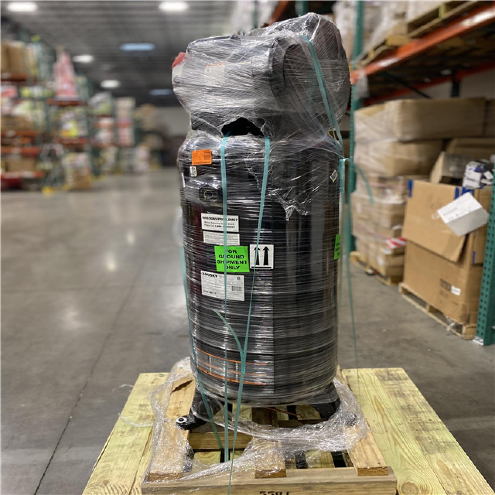 Dallas Location - As-Is Husky 60 Gal. 3.7 HP 175 PSI  Electric Air Compressor