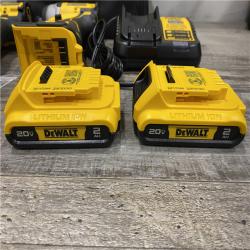 AS-IS DEWALT ATOMIC 20-Volt MAX Lithium-Ion Cordless Combo (2-Tool) Kit