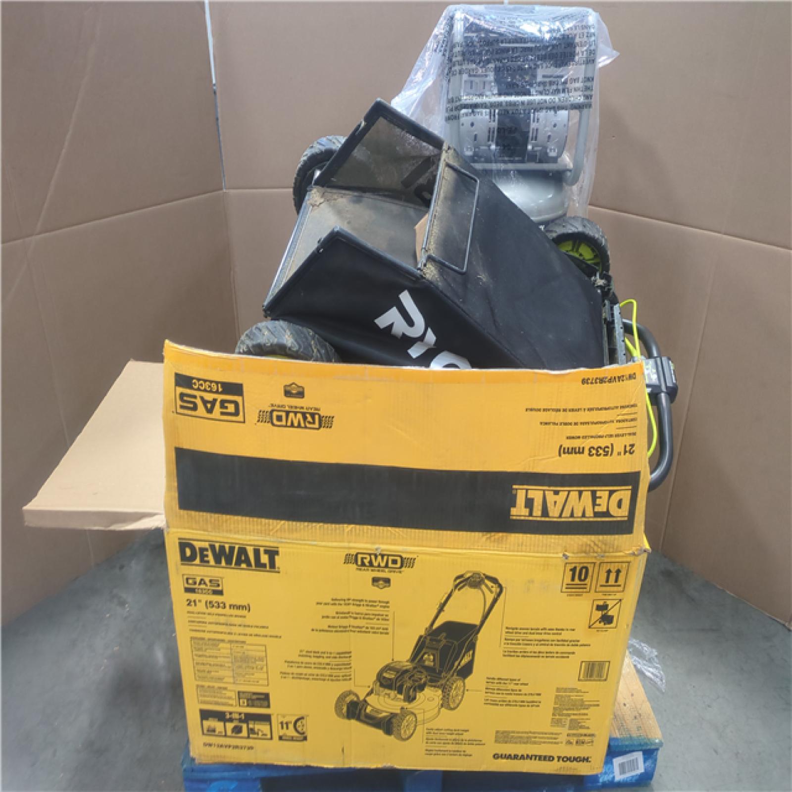 CALIFORNIA AS-IS OUTDOOR POWER EQUIPMENT