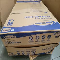California AS-IS SUNCAST TREMONT Storage Shed (Box 1 & 2) Damaged Boxes