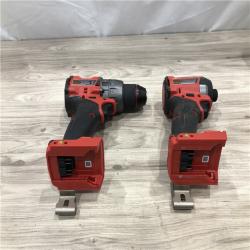 AS-IS MILWAUKEE FUEL 18V Lithium-Ion Cordless Hammer Drill and Impact Driver Combo Kit