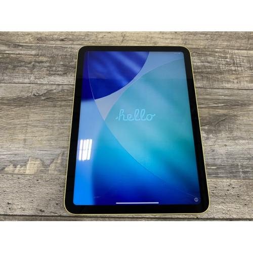 AS-IS Apple iPad 10th Gen 64GB Yellow Wi-Fi MPQ23LL/A