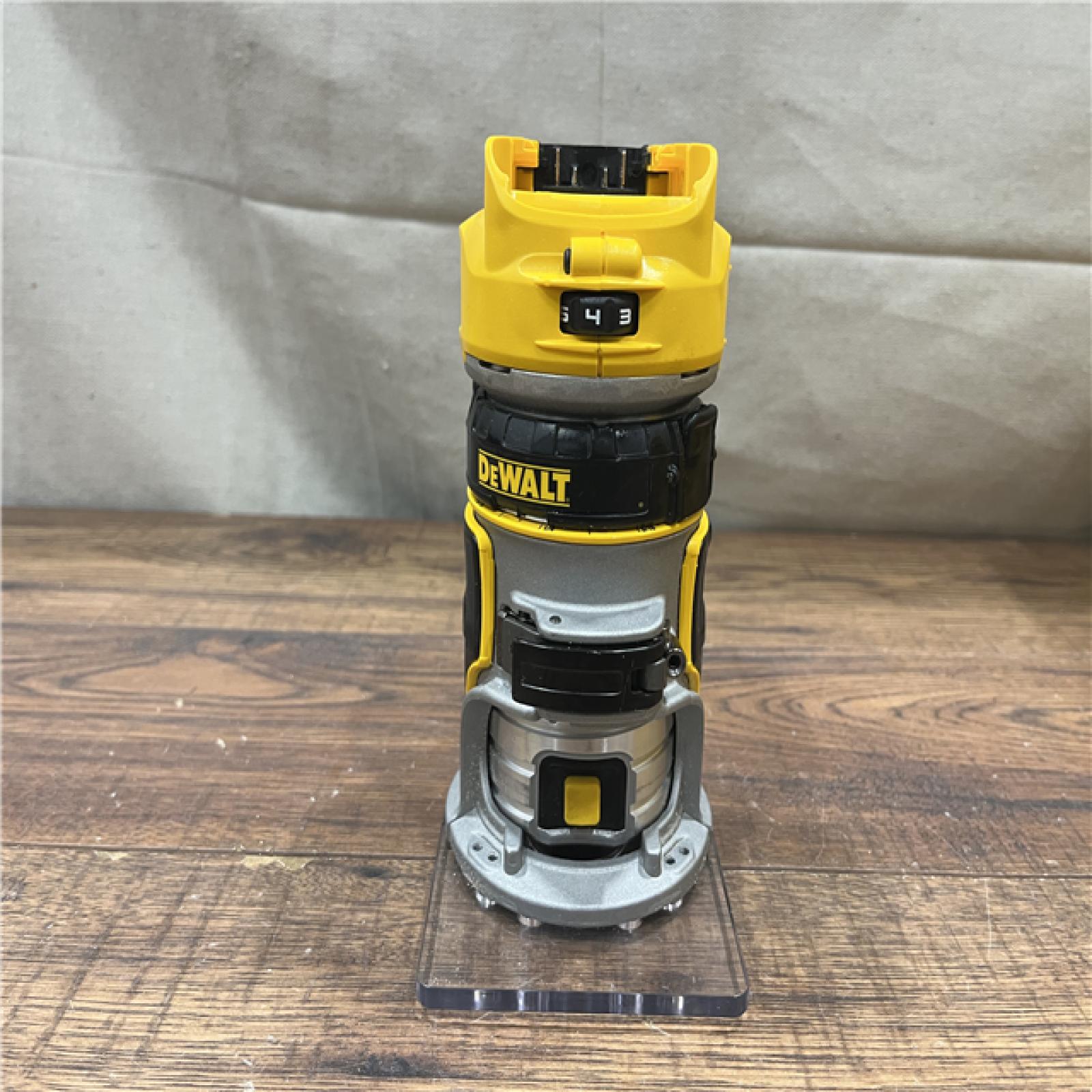 AS-IS Dewalt 20V MAX XR Brushless Cordless Compact Router (Tool Only)