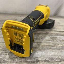 AS-IS DEWALT 20V MAX Cordless Brushless 4-1/2 in. Angle Grinder with Paddle Switch (Tool Only)