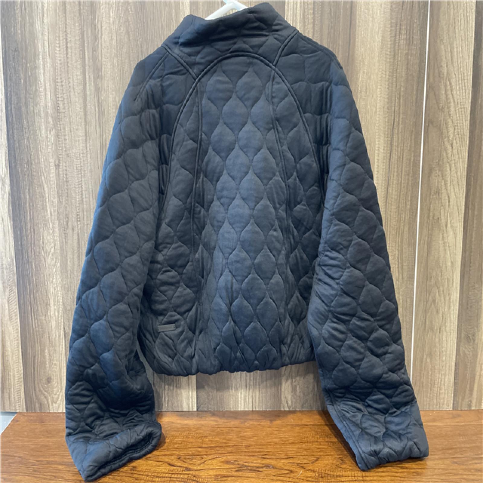 NEW! Lululemon Quilted Bomber Jacket -Black SZ 10