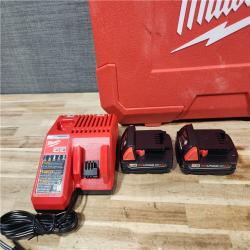 HOUSTON LOCATION - AS-IS Milwaukee 18V Lithium-Ion Cordless Short Throw Press Tool with 3 PEX Crimp Jaws Kit