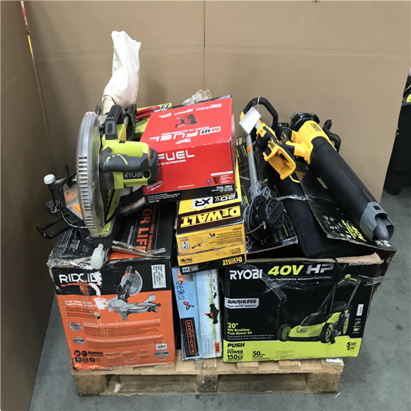 CALIFORNIA AS-IS TOOL PALLET