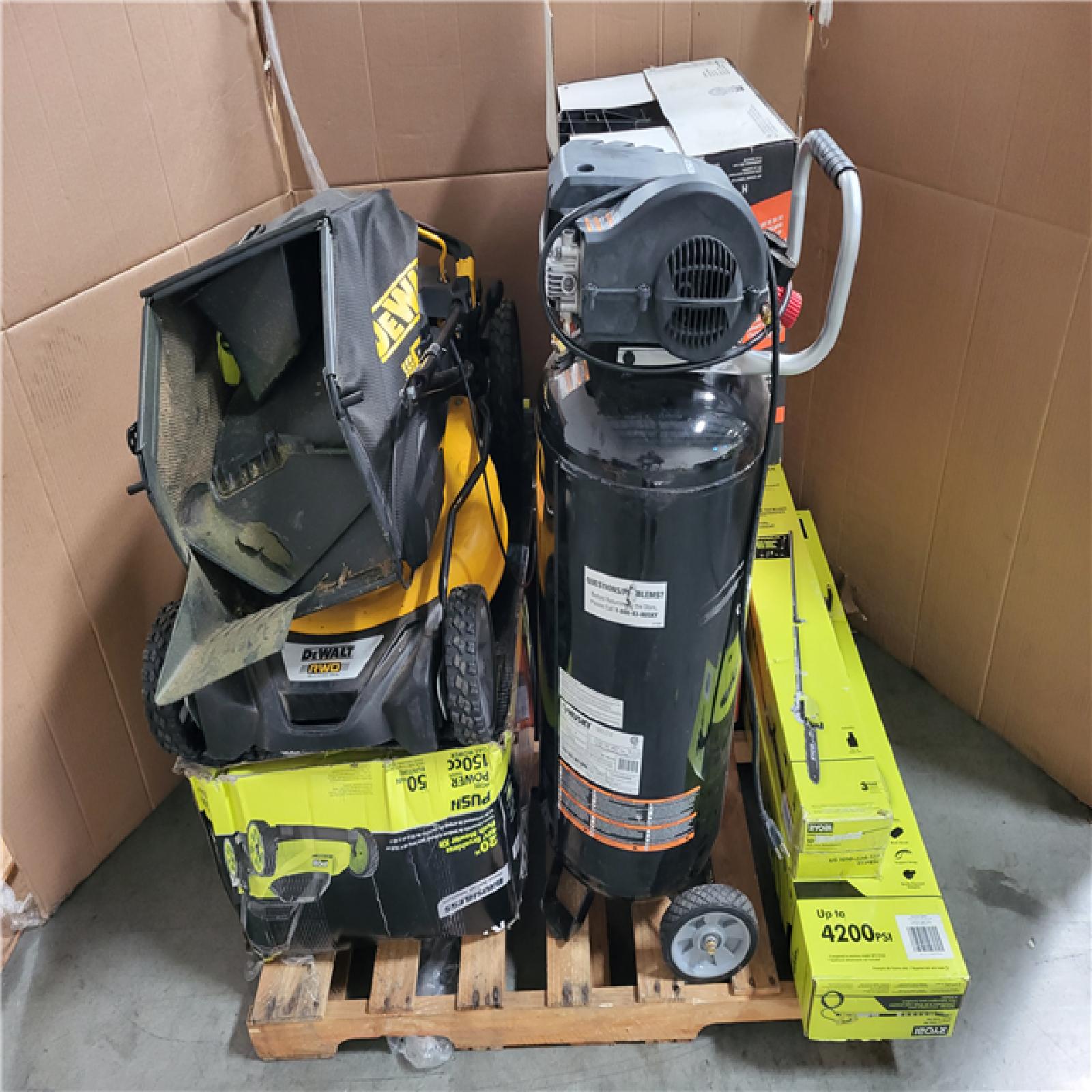 CALIFORNIA AS-IS OUTDOOR POWER EQUIPMENT