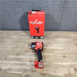 HOUSTON LOCATION - AS-IS Milwaukee M18 18V Fuel 1/2 Mid-Torque Impact Wrench Cordless Lithium-Ion Brushless with Friction Ring 2962-20 (TOOL ONLY)