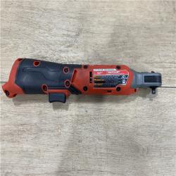 AS-IS Milwaukee FUEL 12-Volt Lithium-Ion Brushless Cordless High Speed 3/8 in. Ratchet (Tool-Only)