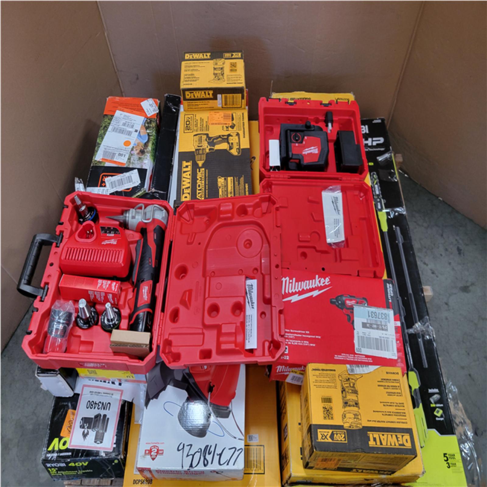 CALIFORNIA AS-IS TOOL PALLET