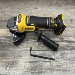 AS-IS DEWALT 20V XR Cordless 4-1/2. in. to 5 in. Variable Speed Angle Grinder (Tool Only)